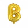 Balon foliowy 32" - literka B- złoto 1 szt.
