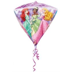 Balon, foliowy diament "Księżniczki"