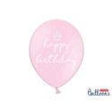 Balony 30 cm, HB P Baby Pink 6 szt