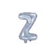 Balon foliowy Litera "Z", 35cm, holograficzny