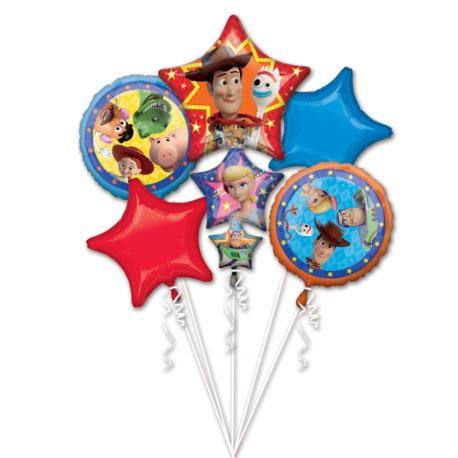 Bukiet balonow "Toy Story 4" 5szt.