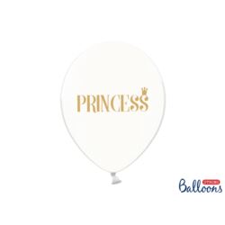 Balony 30cm, Princess, Crystal Clear