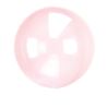 Balon foliowy, Clearz Crystal Dark Pink 1szt.