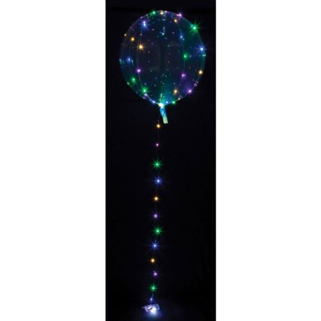 Clearz Crystal Clear z LED kolorowy balon