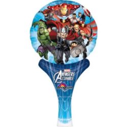Balon, foliowy nadmuchiwany Avengers 15 x 30 cm