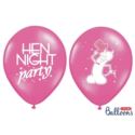 Balony 30cm, Hen night party, P. Hot Pink