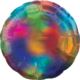 Balon foliowy okrągły standard hologram 43cm kolor