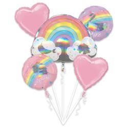 Bukiet balonow Magical Rainbow 5szt.