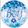 Jumbo Baby Boy, Konfetti-balon foliowy, P45 ,zapak
