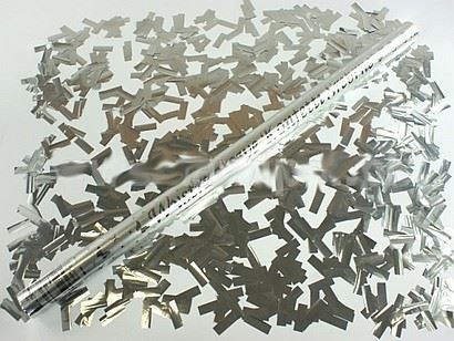 WK-100-S Wystrzałowe konfetti - srebrne 1 tuba