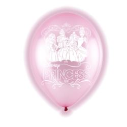 Balony Latex LED "Disney Princess", 28 cm 5szt.