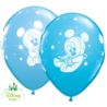 Balon QL 11" z nadr. "Baby Mickey Gwiazdki" 6 szt.