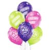 Balony 12" Best Mom Ever 6 szt.