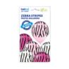 Balony 12" Zebra Stripes 6 szt.