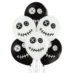 Balony 12" Lalka Voodoo 6 szt.