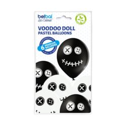 Balony 12" Lalka Voodoo 6 szt.