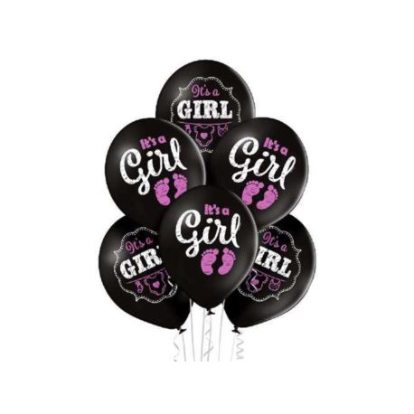 Balony 12" Its Girl 6 szt.