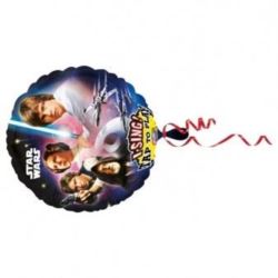 Balon, foliowy grający "Star Wars" 71x71 cm