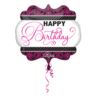 Balon foliowy "Happy Birthday" 63 x 55cm