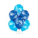 Balony 12"  Birthday Shark 6 szt/op.