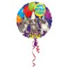 Balon, foliowy "Happy Birthday Miau"