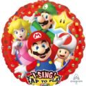 Balon foliowy "Super Mario Brothers" Sing-A-Tune