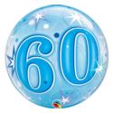 Balon foliowy 22" QL Bubble Poj. "60 gwiazdki  nie