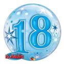 Balon foliowy 22" QL Bubble Poj. "18 Urodziny" nie