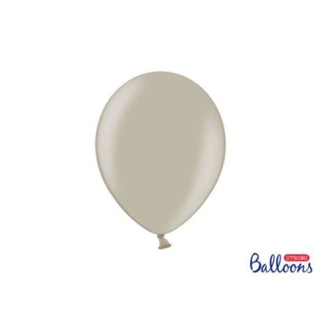 Strong Balloons 27cm, Pastel Warm Grey 10szt.