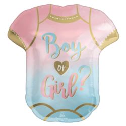 Balon foliowy Boy or Girl ? 55 x 60 cm