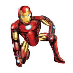 Balon, foliowy chodzacy "Iron Man" 93 x 116 cm