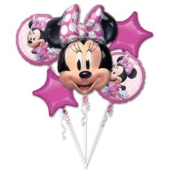Bukiet balonów Minnie Maus Forever 5szt.