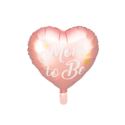 Balon foliowy Mom to Be, 35cm, różowy