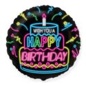 Balon foliowy 18" FX - HB -NEON