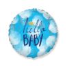 Balon foliowy 18" Hello Baby Boy