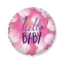 Balon foliowy 18" Hello Baby Girl