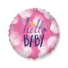 Balon foliowy 18" Hello Baby Girl