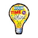 Balon foliowy 40" QL Your time to shine