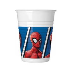 Kubeczki plastikowe Spider-Man , 200 ml, 8 szt.