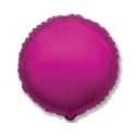 Balon foliowy 18"FX - "Ogrągły" (purpurowy)