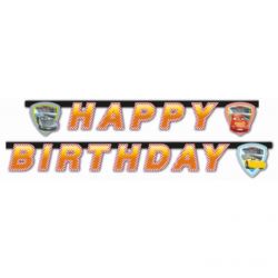 Banner "Cars 3 - Happy Birthday"