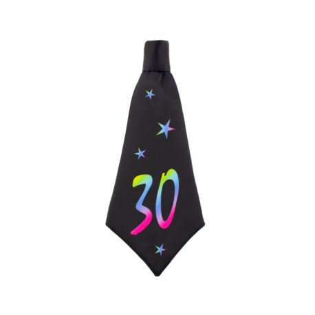 Krawat urodzinowy B&C 30, rozm. 42x18 cm