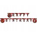 Baner girlanda Happy Birthday Lego Ninjago 2m