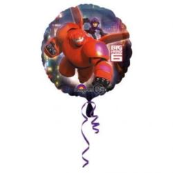 balony, balony na hel, dekoracje balonowe, balony Łódź, balony z nadrukiem, Balon, foliowy Big Hero 43 cm
