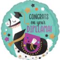 Balon foliowy standard Congrats On Your Dipllama