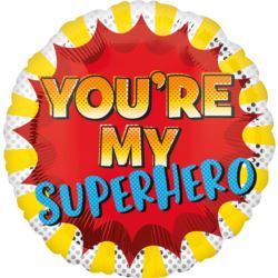 Balon foliowy "You'Re My Superhero" 43cm