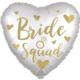Balon foliowy serce Bride Squad 43cm