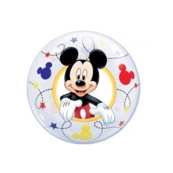 Balon foliowy 12" QL Bubble "Mickey" / 1szt.
