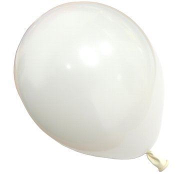 Balon A80 pastel 8" - "biały" / 100 szt.