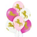 Balony 12" Unicorn 6szt.